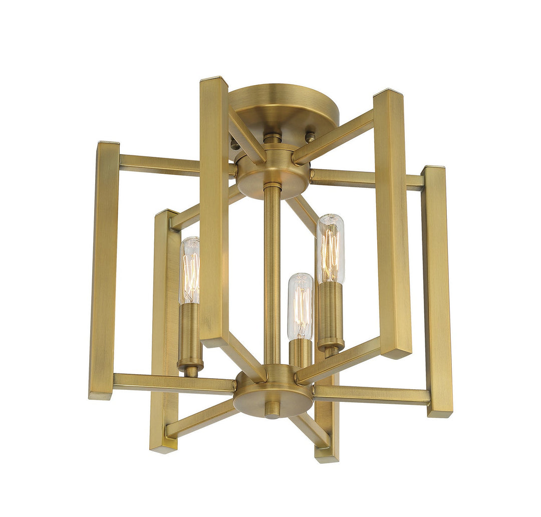 Savoy House Benson 6-7702-3-322 Ceiling Light - Warm Brass