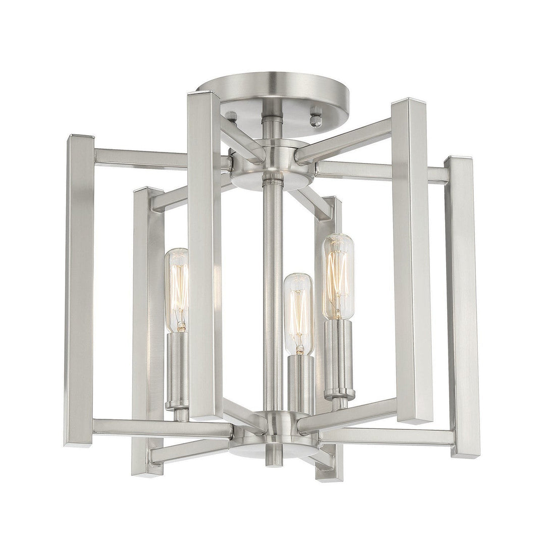 Savoy House Benson 6-7702-3-SN Ceiling Light - Satin Nickel