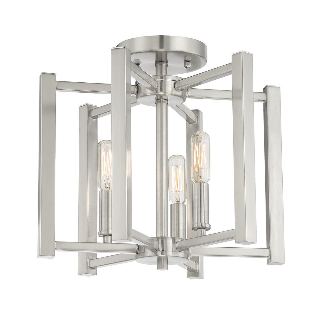 Savoy House Benson 6-7702-3-SN Ceiling Light - Satin Nickel