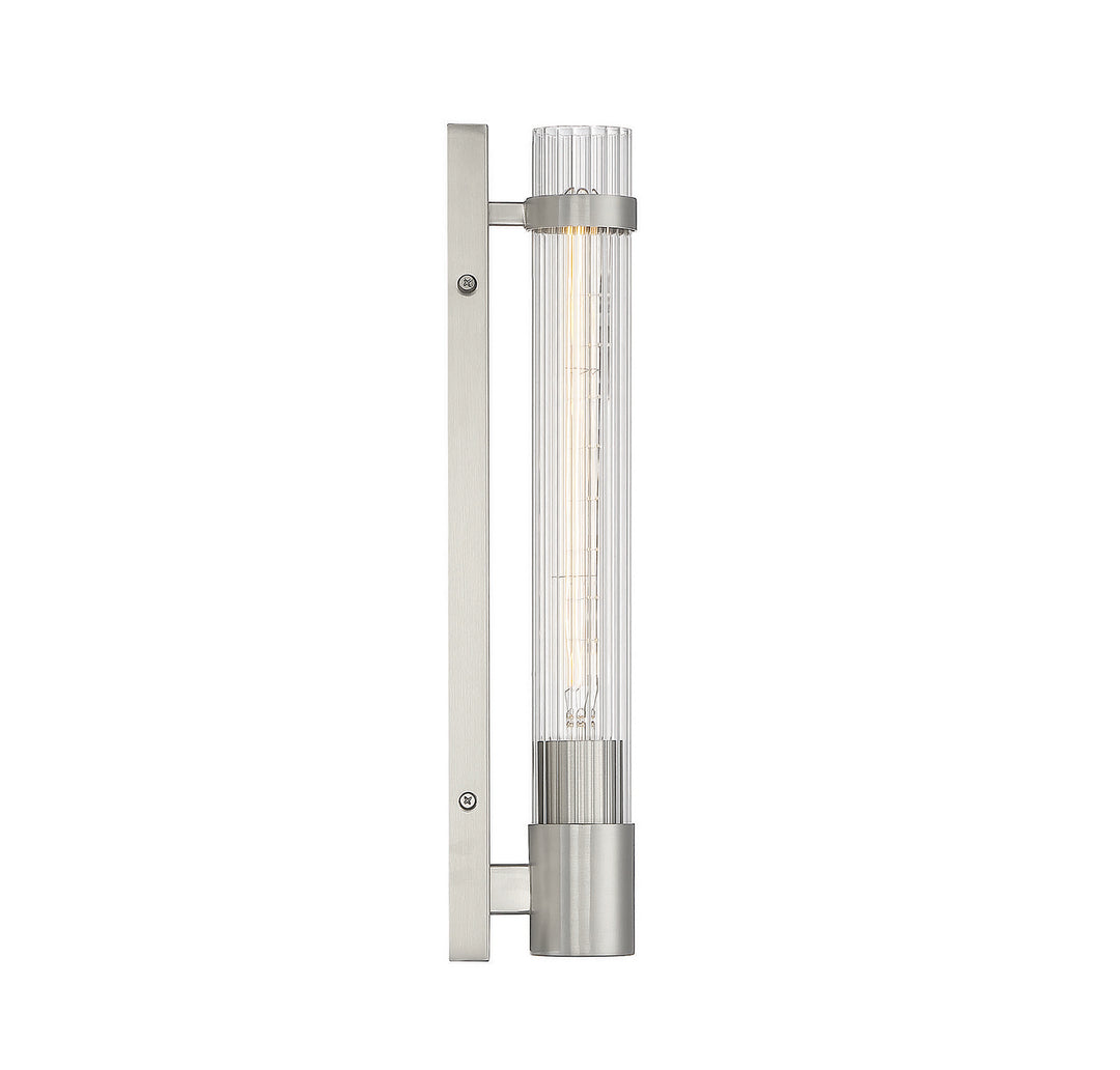 Savoy House Willmar 9-996-1-SN Wall Sconce Light - Satin Nickel