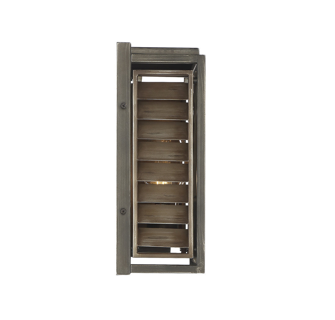 Savoy House Lighting 9-9342-1-162  Hartberg Outdoor Aged Driftwood