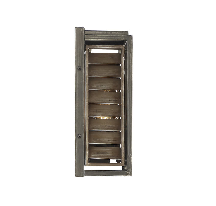 Savoy House Lighting 9-9342-1-162  Hartberg Outdoor Aged Driftwood