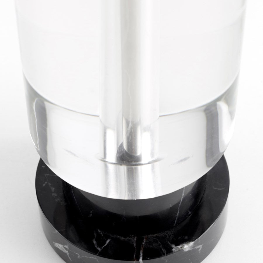 Cyan 10955 Table Lamps - Clear And Black