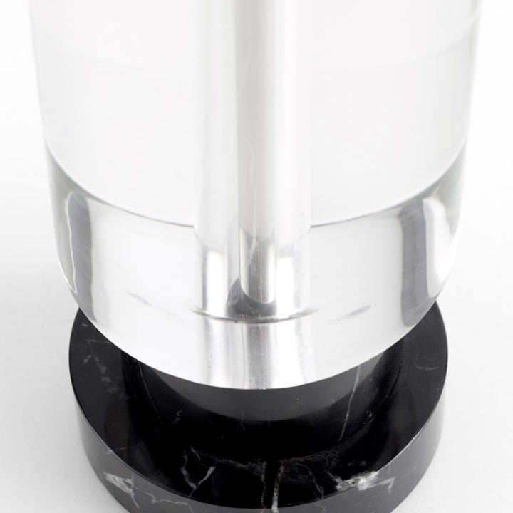 Cyan 10955 Table Lamps - Clear And Black