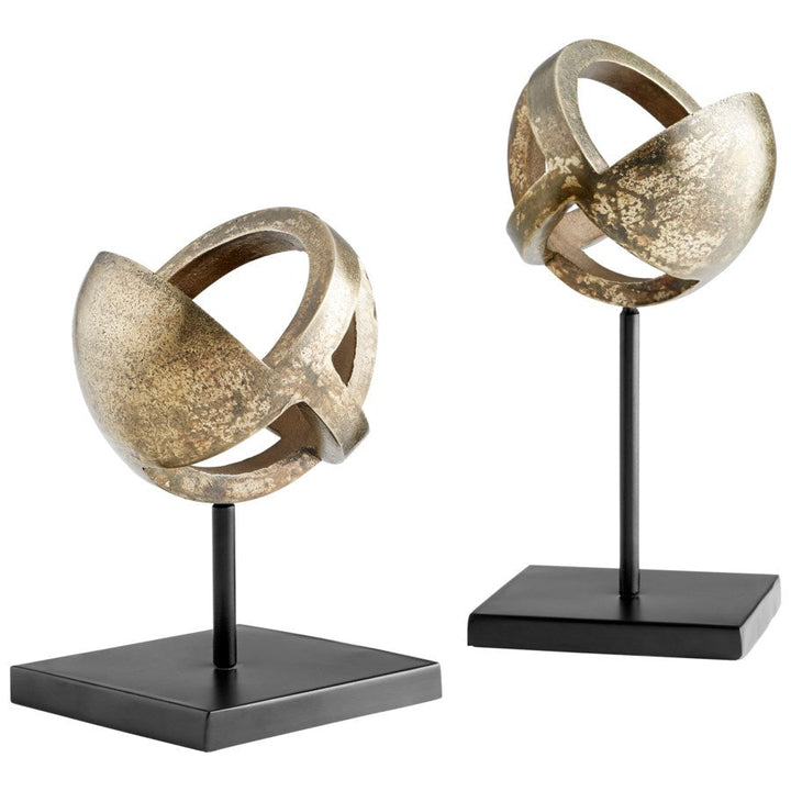 Cyan 11010 Sculptures (Various) - Antique Brass And Black