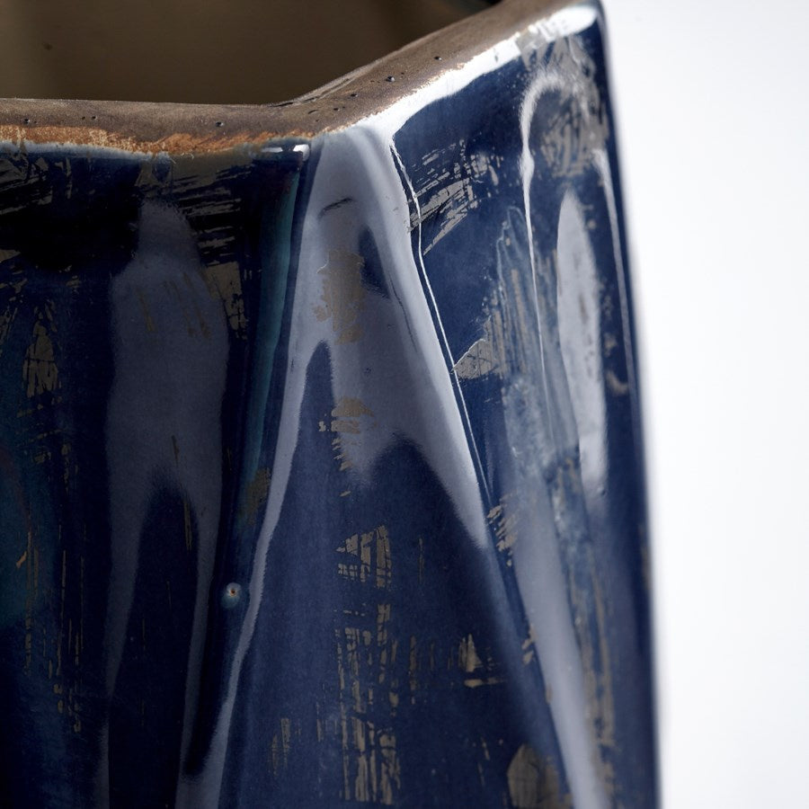 Cyan 11049 Vases & Planters - Blue