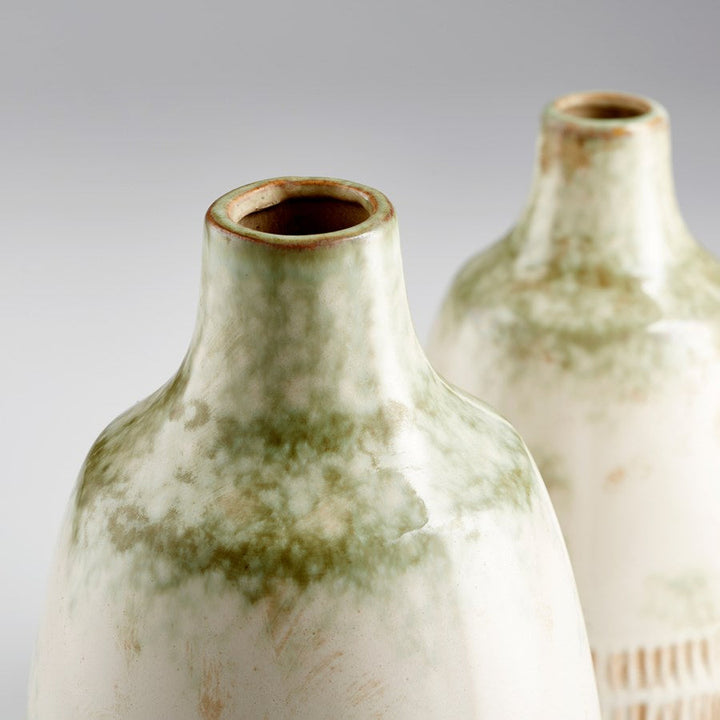 Cyan 11051 Vases & Planters - Olive Pearl Glaze