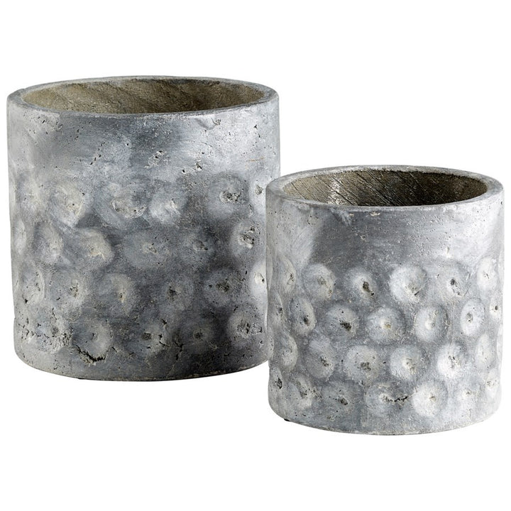 Cyan 11052 Vases & Planters - Pewter Gray