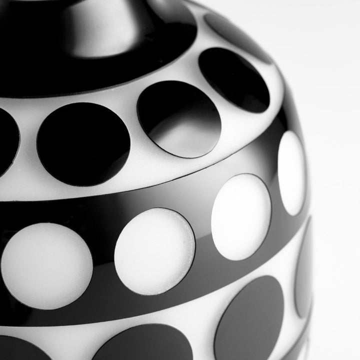 Cyan 11087 Vases & Planters - Black And White