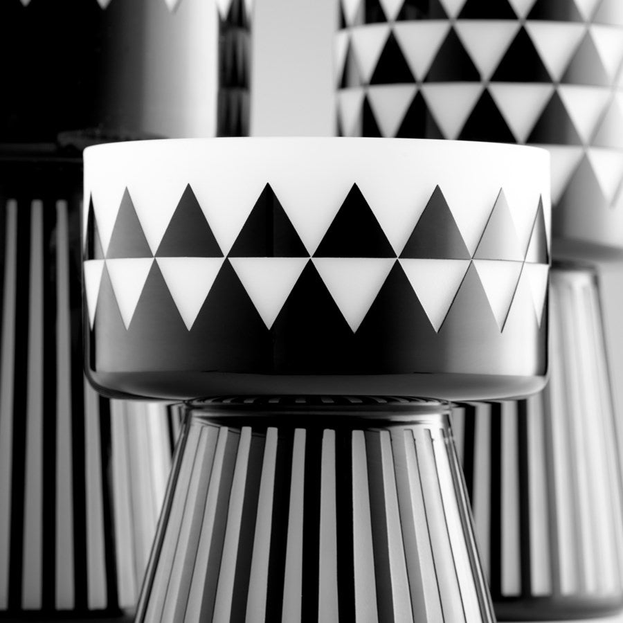 Cyan 11090 Vases & Planters - Black And White