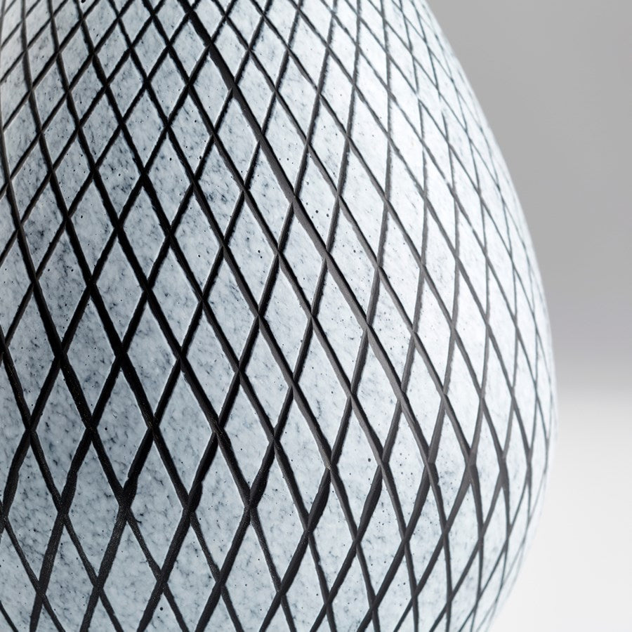 Cyan 11094 Vases & Planters - Frosted Grey