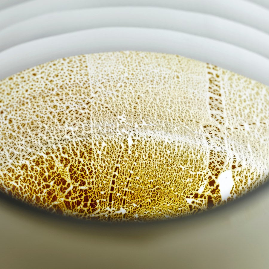 Cyan 11102 Vases & Planters - Grey And Guilded Silver