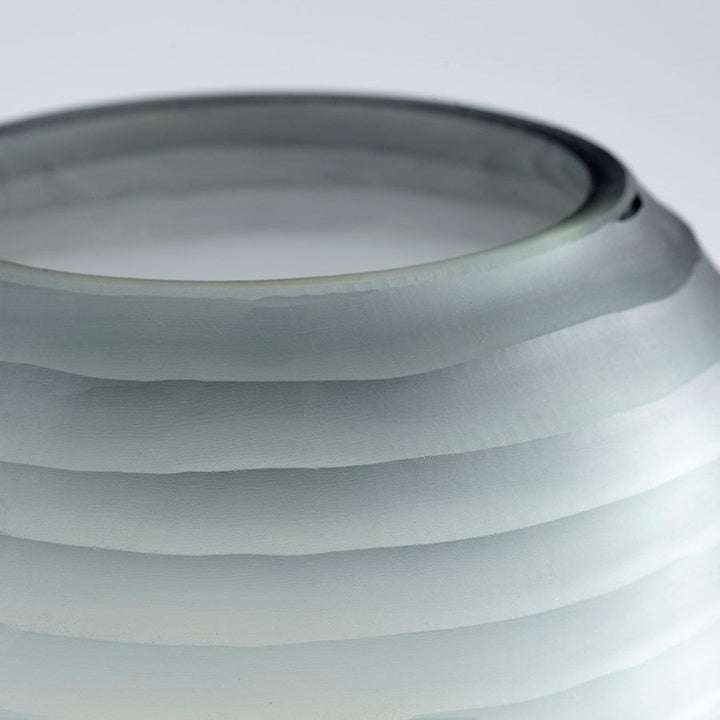 Cyan 11104 Vases & Planters - Grey And Guilded Silver