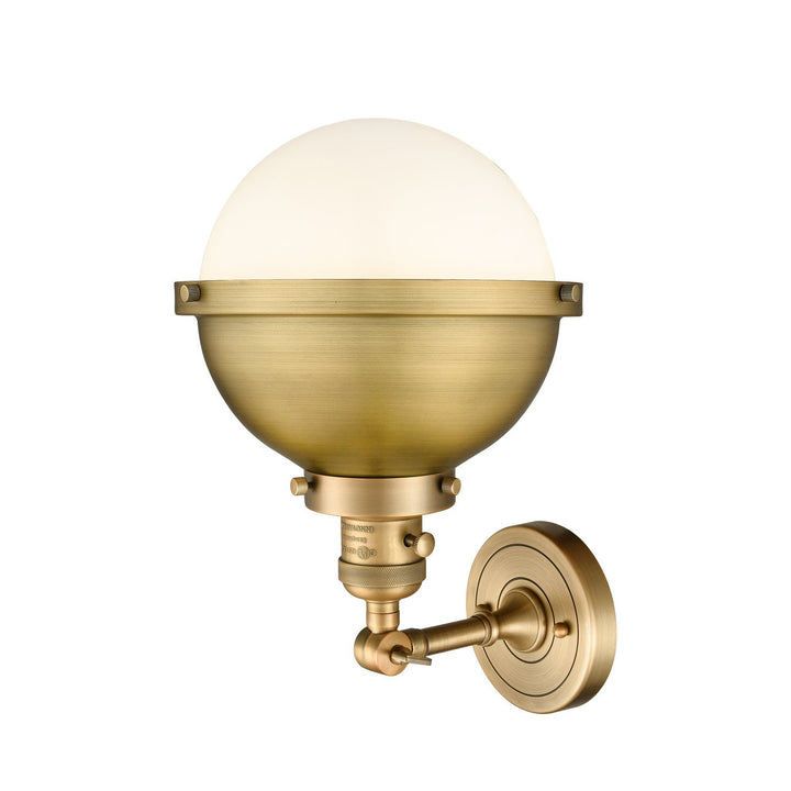 Innovations Franklin Restoration 203SW-BB-HFS-81-BB Wall Sconce Light - Brushed Brass