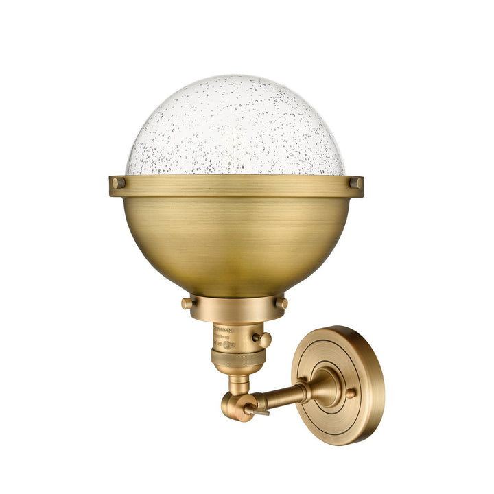 Innovations Franklin Restoration 203SW-BB-HFS-84-BB Wall Sconce Light - Brushed Brass