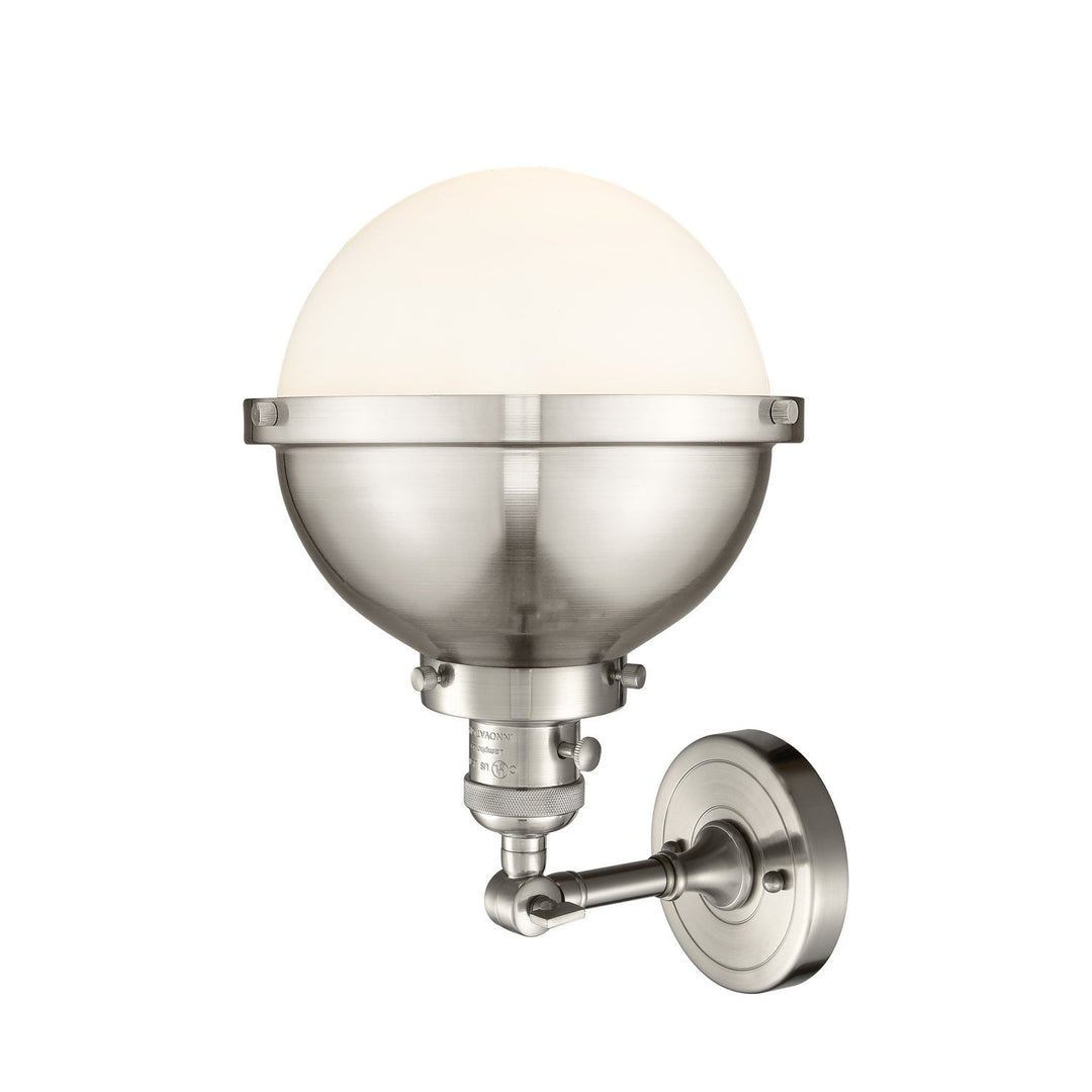 Innovations Franklin Restoration 203SW-SN-HFS-81-SN Wall Sconce Light - Brushed Satin Nickel