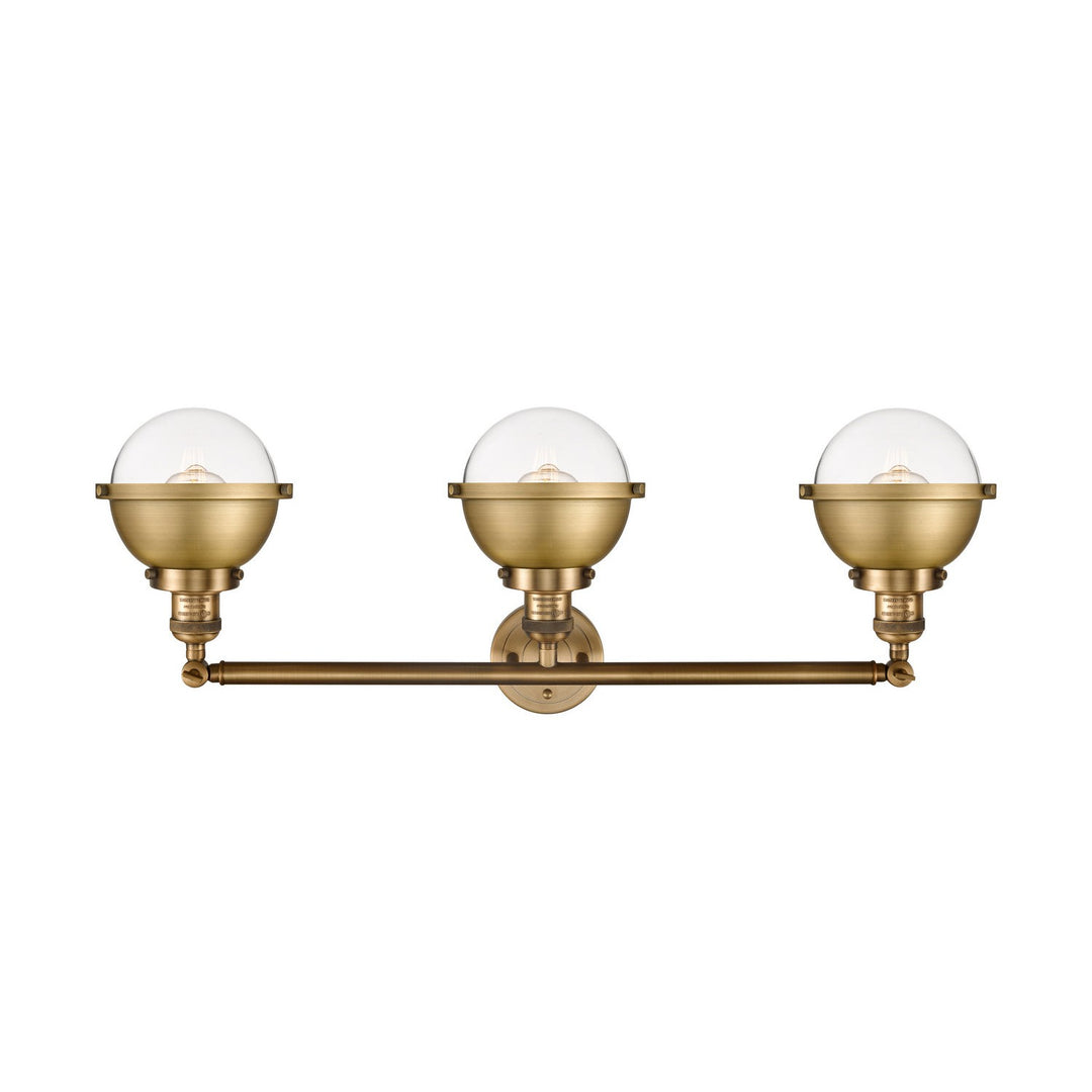 Innovations Franklin Restoration 205-BB-HFS-62-BB Bath Vanity Light 34 in. wide - Brushed Brass