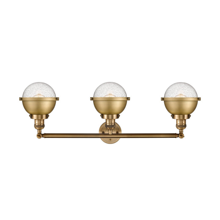 Innovations Franklin Restoration 205-BB-HFS-64-BB Bath Vanity Light 34 in. wide - Brushed Brass