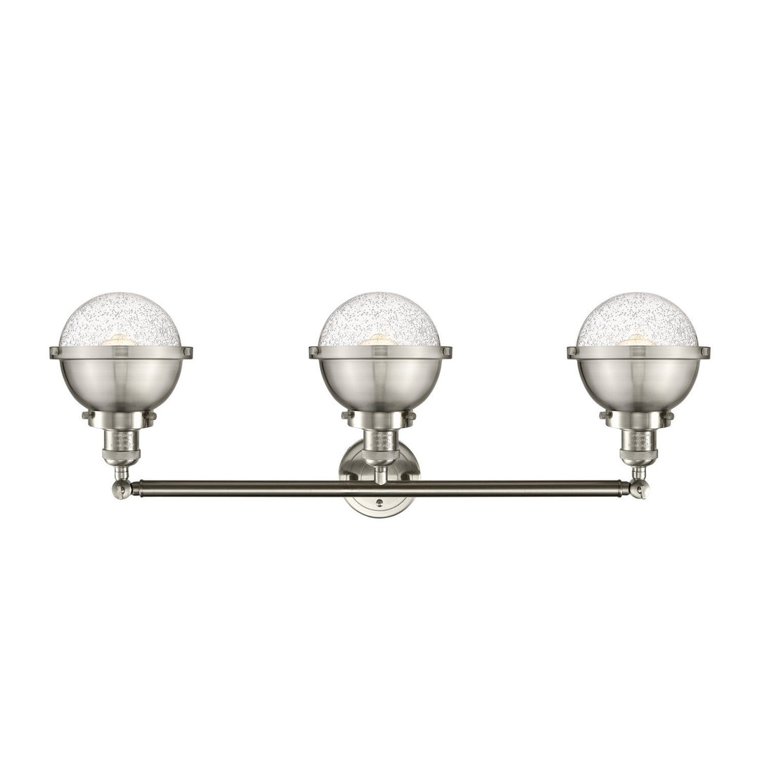 Innovations Franklin Restoration 205-SN-HFS-64-SN Bath Vanity Light 34 in. wide - Brushed Satin Nickel