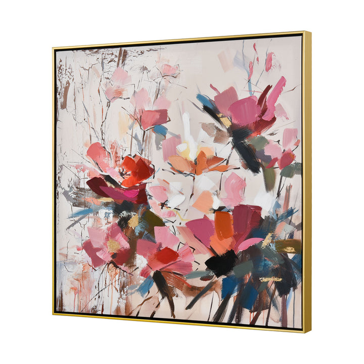Elk Lighting S0016-8149  Wild Garden Mirror Pink