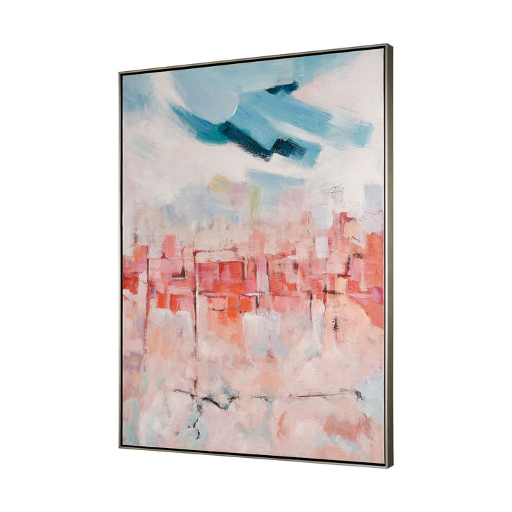 Elk Lighting S0016-8134  Skyline Hues Mirror Coral