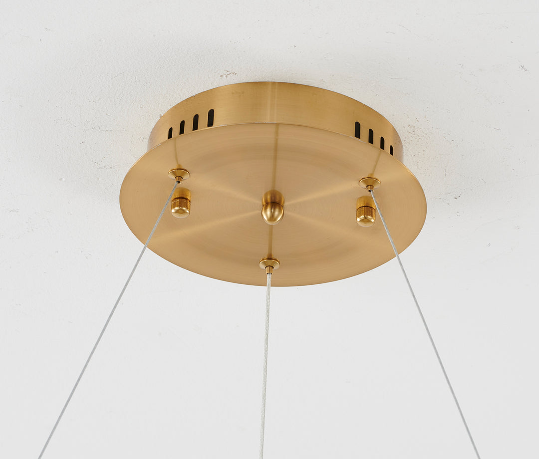 Bethel International GL306C23G Chandelier Light - Gold