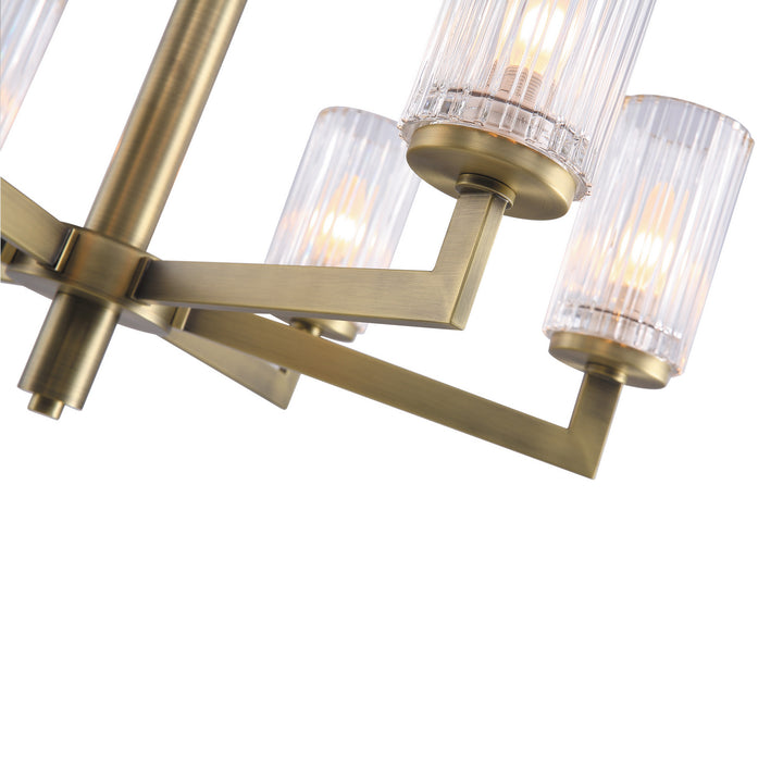 Kanova & Co. Corricella KCH0101-6AB Chandelier Light - Francesco Brass