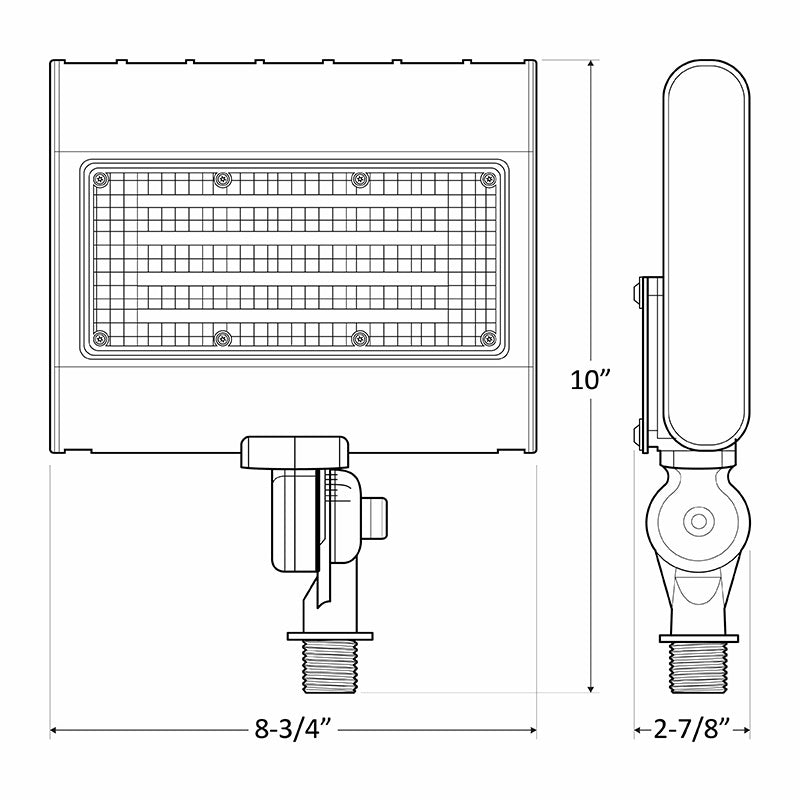 Westgate Lighting LFX-SM-10-30W-MCTP-KN  Flood/Area Ligh Outdoor Bronze / Dark