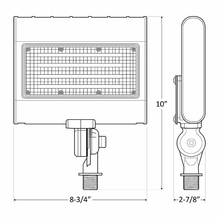 Westgate Lighting LFX-SM-10-30W-MCTP-KN  Flood/Area Ligh Outdoor Bronze / Dark