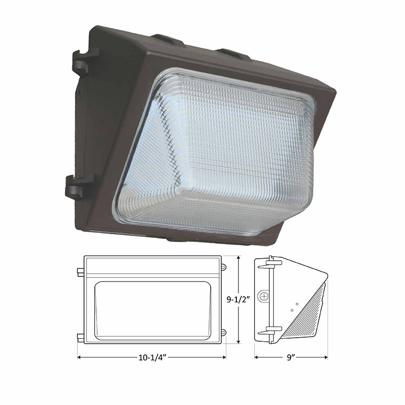 Westgate Lighting WMXPRO-SM-15-30W-MCTP  Non-Cutoff Wall Pack Utility Light Bronze / Dark