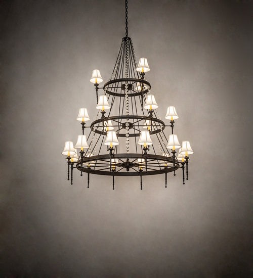 Meyda Tiffany Amaury 233662 Chandelier Light - Oil Rubbed Bronze