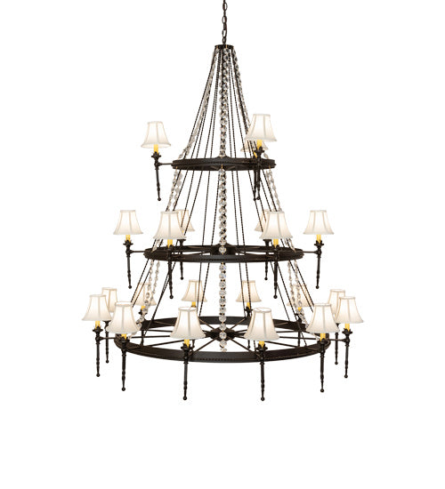 Meyda Tiffany Amaury 233662 Chandelier Light - Oil Rubbed Bronze