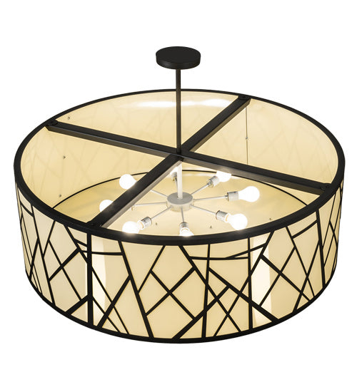 Meyda Tiffany Cilindro 238911 Pendant Light - Wrought Iron