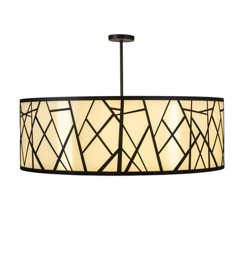 Meyda Tiffany Cilindro 238911 Pendant Light - Wrought Iron