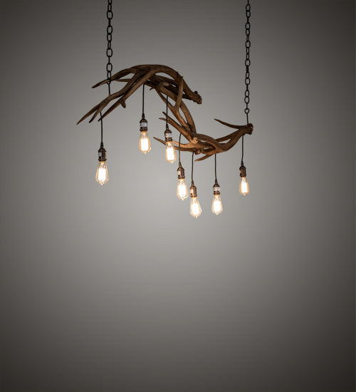 Meyda Tiffany Antlers 238960 Pendant Light - Antique Copper
