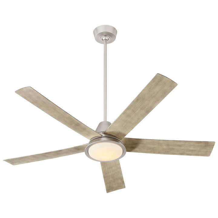 Oxygen 3-115-24 Temple 56 in. Ceiling Fan Satin Nickel