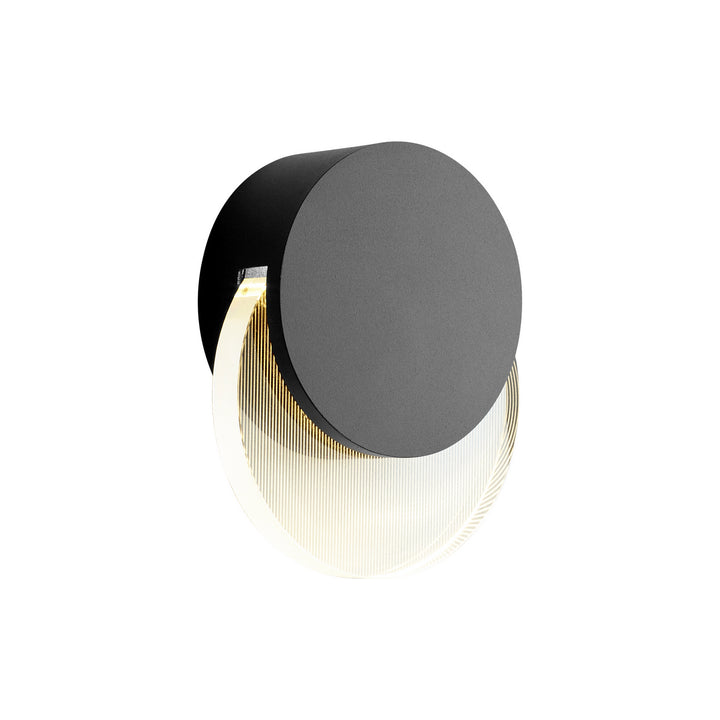 Oxygen 3-753-15 Pavo LED Outdoor Wall Sconce Light Black