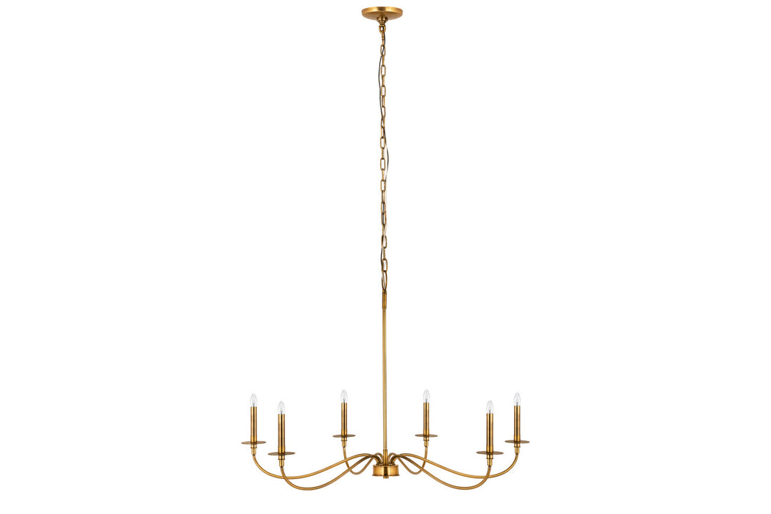Z-Lite Arrington 2301-42RB Chandelier Light - Rubbed Brass