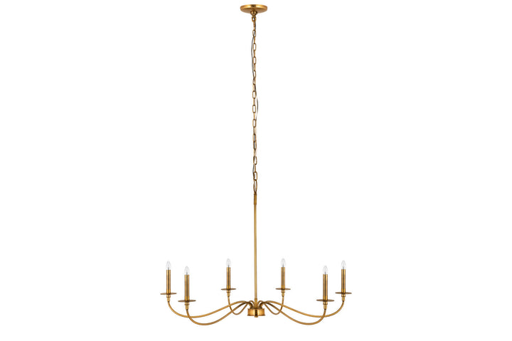 Z-Lite Arrington 2301-42RB Chandelier Light - Rubbed Brass