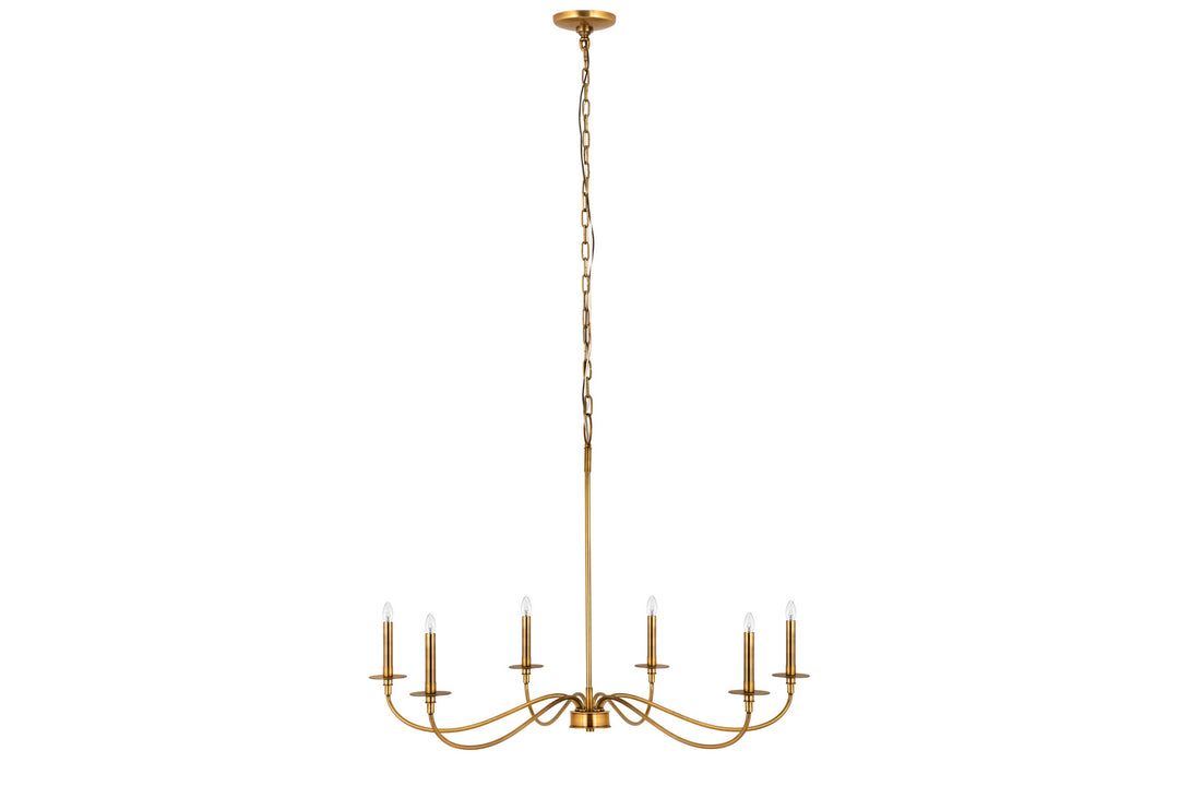 Z-Lite Arrington 2301-42RB Chandelier Light - Rubbed Brass