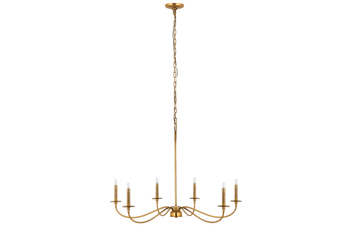 Z-Lite Arrington 2301-42RB Chandelier Light - Rubbed Brass