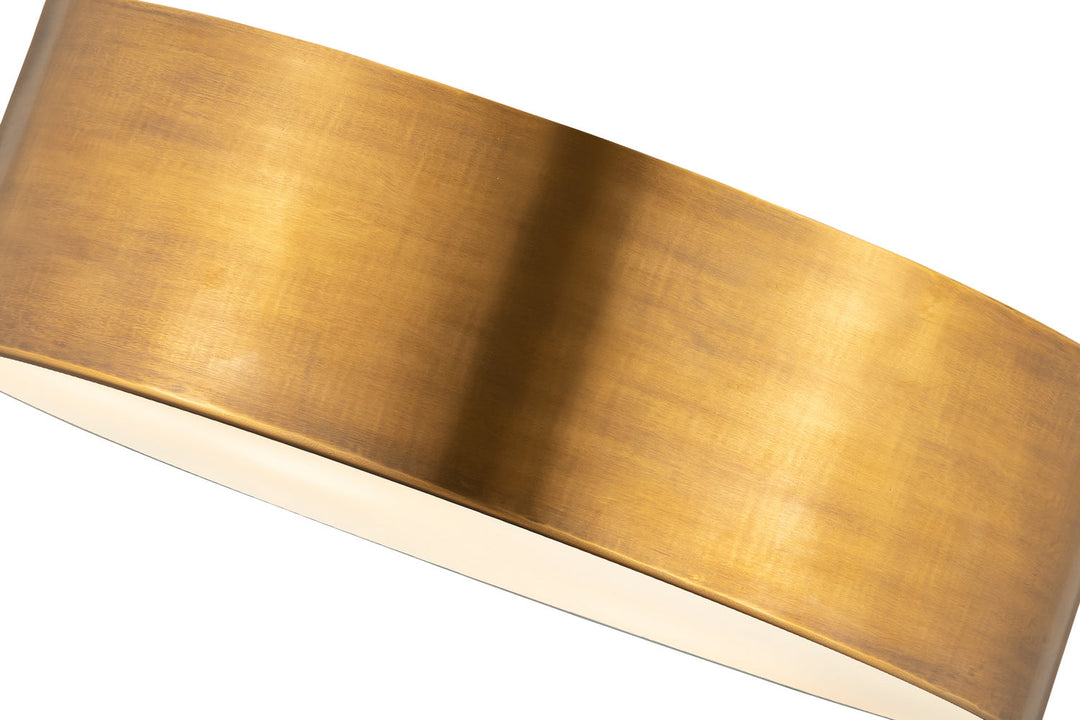 Z-Lite Harley 2302F3-RB Ceiling Light - Rubbed Brass