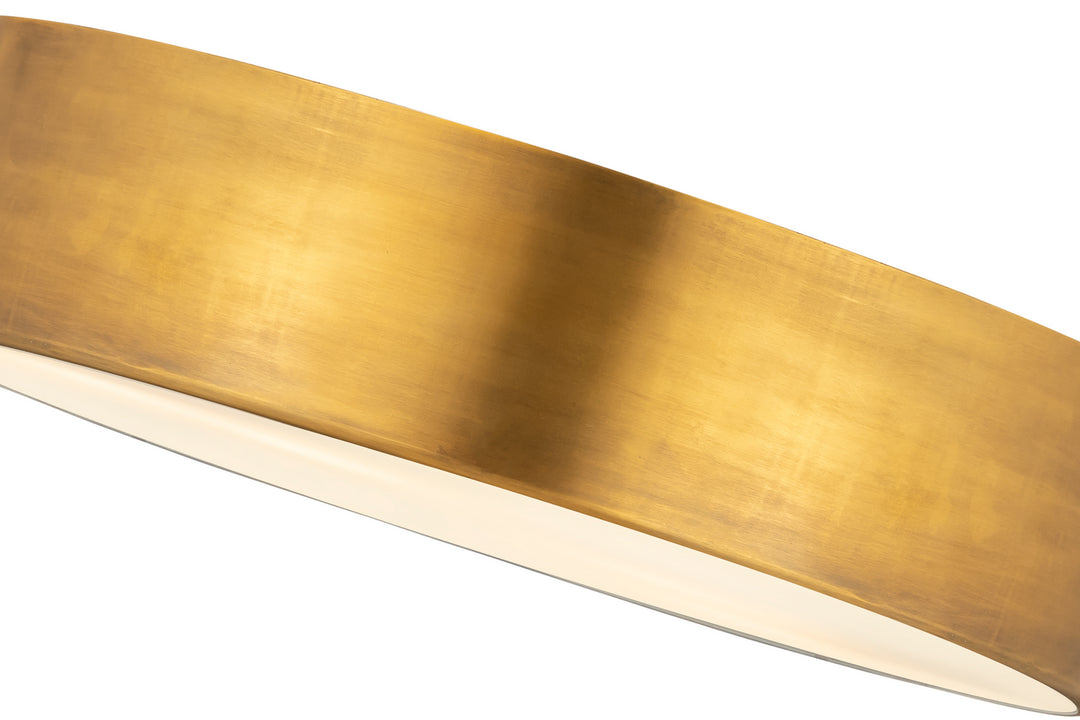 Z-Lite Harley 2302F4-RB Ceiling Light - Rubbed Brass