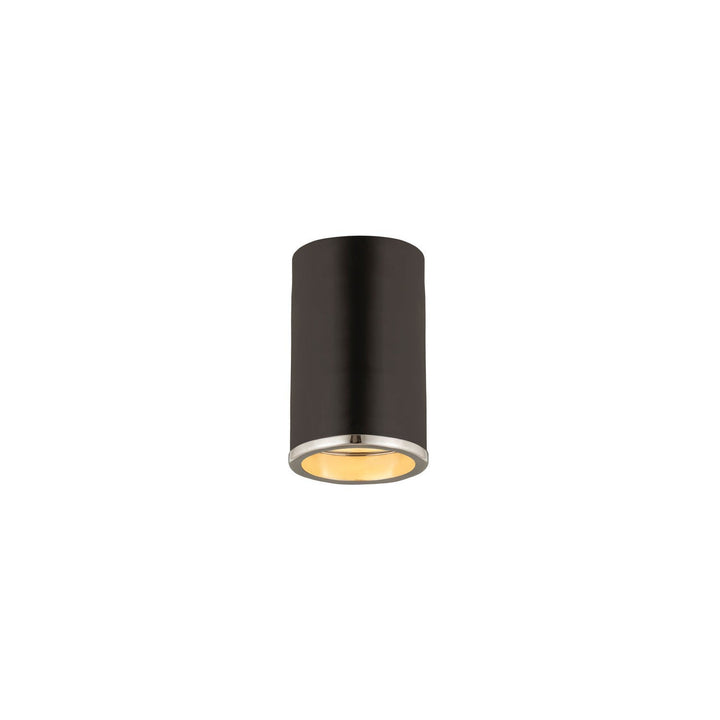 Z-Lite Arlo 2303F1-MB-CH Ceiling Light - Matte Black / Chrome