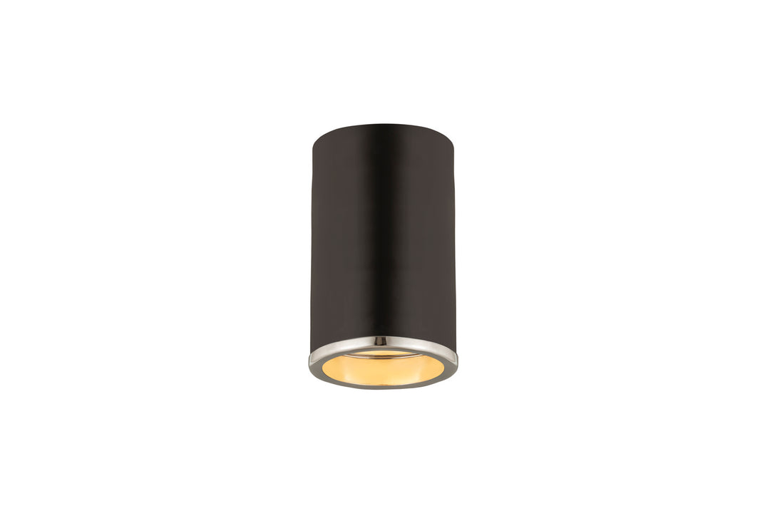 Z-Lite Arlo 2303F1-MB-CH Ceiling Light - Matte Black / Chrome
