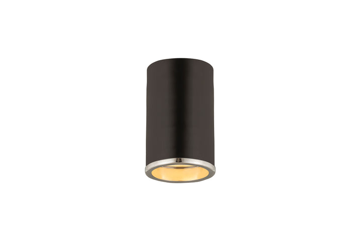 Z-Lite Arlo 2303F1-MB-CH Ceiling Light - Matte Black / Chrome