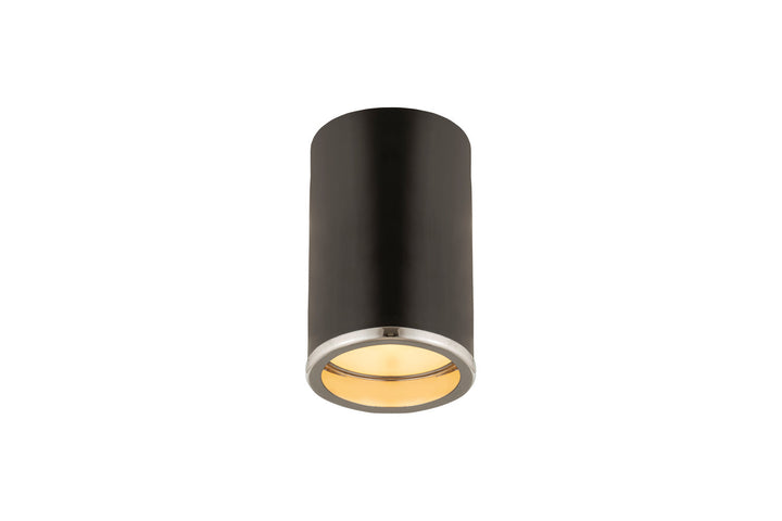 Z-Lite Arlo 2303F1-MB-CH Ceiling Light - Matte Black / Chrome