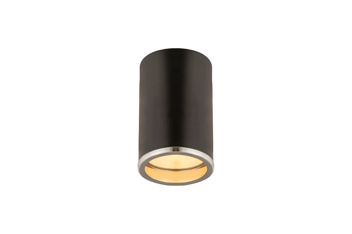 Z-Lite Arlo 2303F1-MB-CH Ceiling Light - Matte Black / Chrome