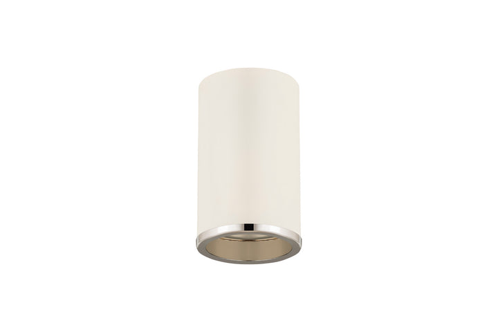 Z-Lite Arlo 2303F1-MW-CH Ceiling Light - Matte White / Chrome