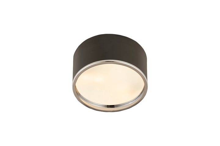 Z-Lite Arlo 2303F2-MB-CH Ceiling Light - Matte Black / Chrome